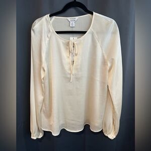 Calvin Klein Ivory Blouse